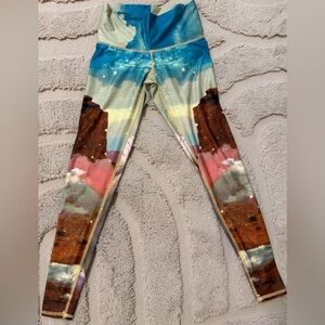 Preowned like new condition Teeki Unicorn Hot Pants Size Small